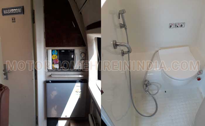 5 seater caravan with toilet on rent in delhi jaipur punjab