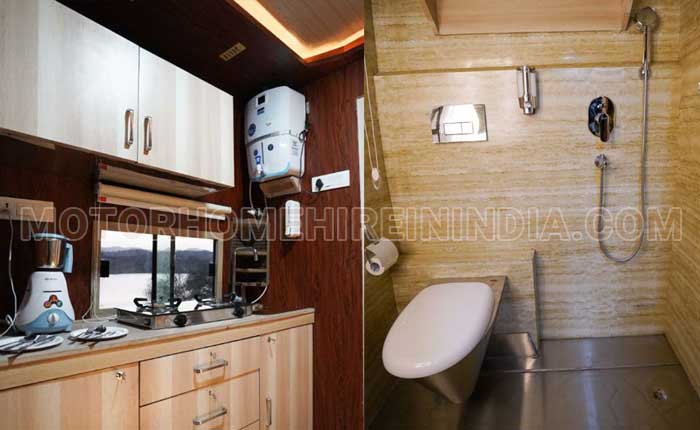 fully furnished luxury caravan hire in delhi