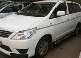 7+1 seater toyota innova taxi hire delhi